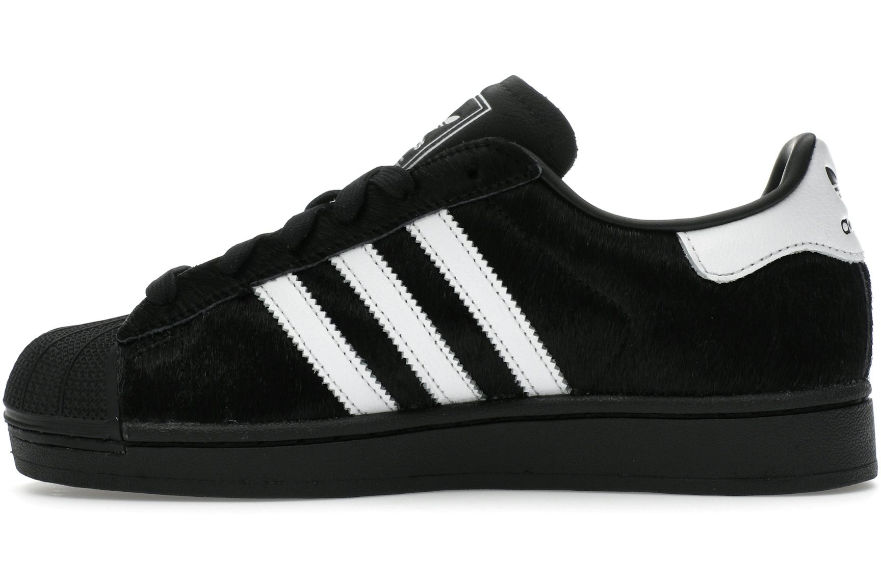 adidas Superstar II Black Ponyhair (Women's)-3