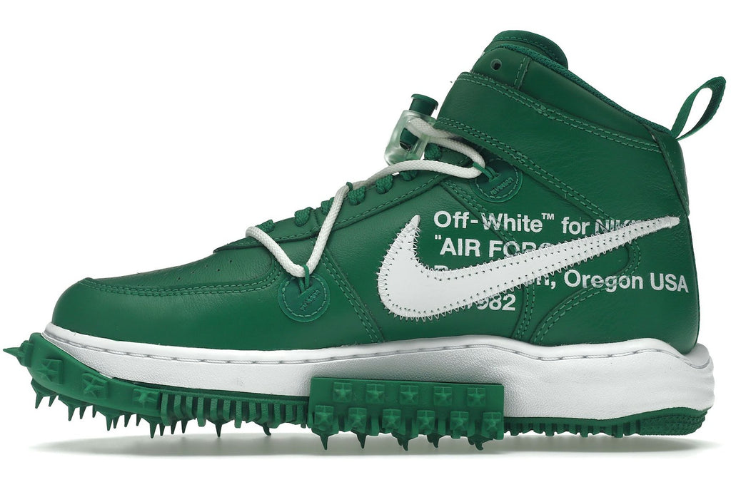 Nike Air Force 1 Mid Off-White Pine Green
