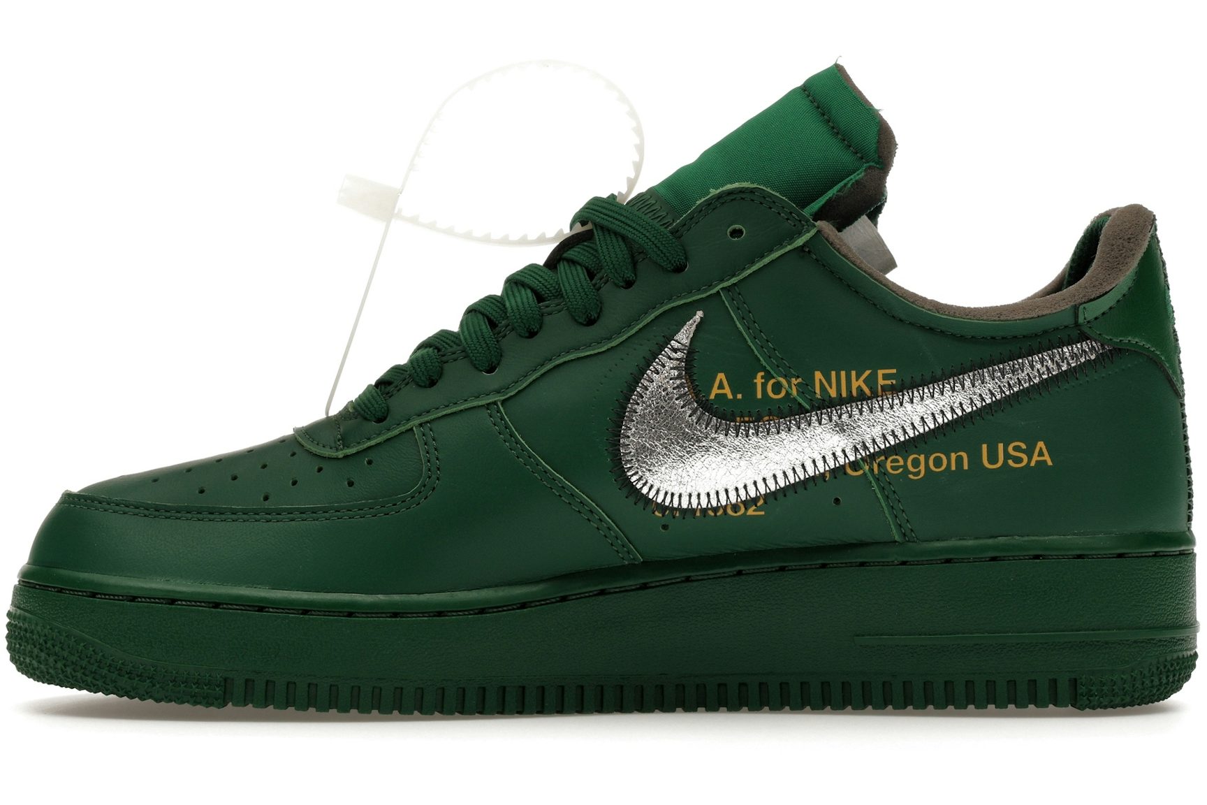 Nike Air Force 1 Low Virgil Abloh Archives Codes Pine Green