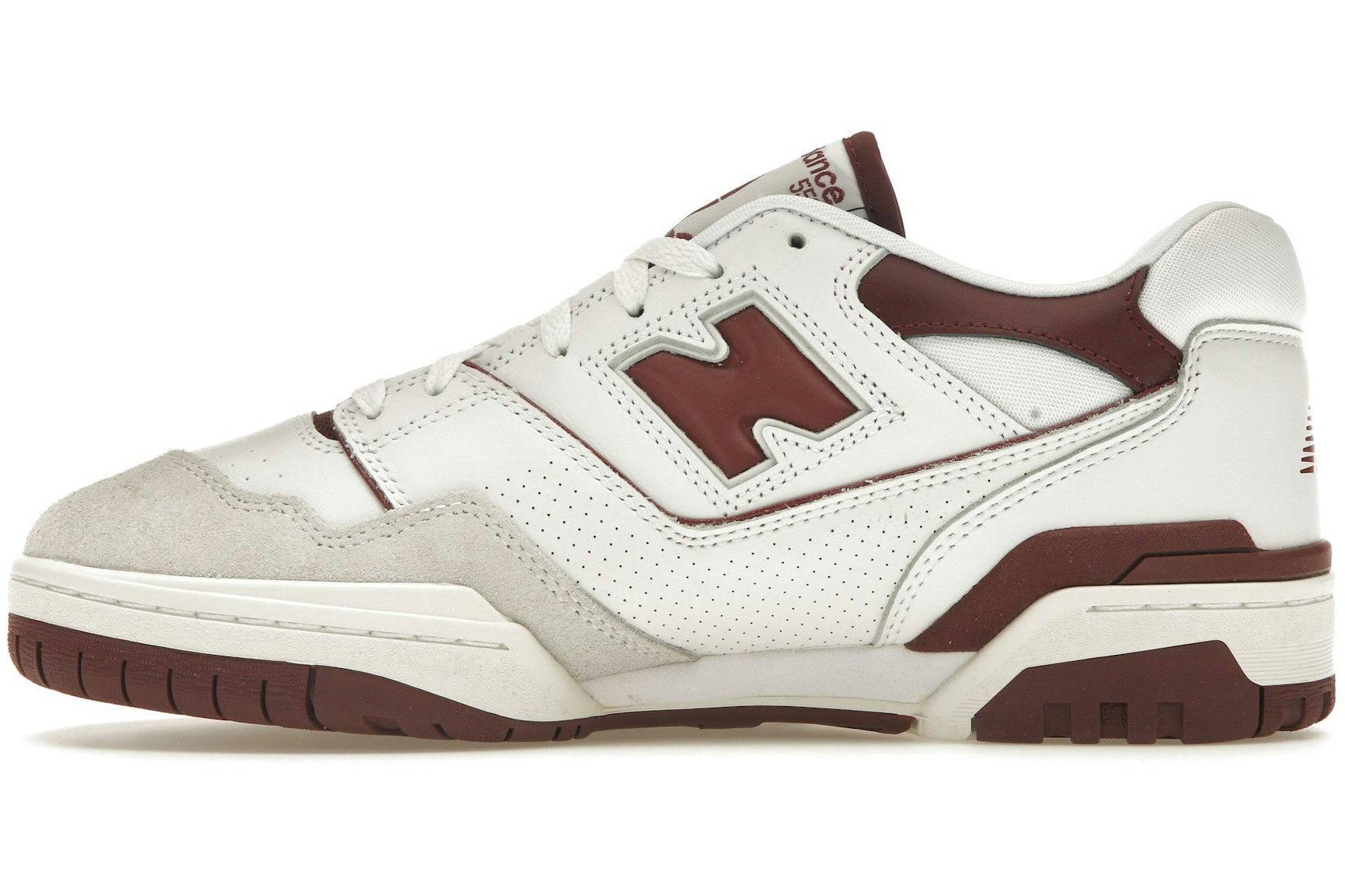 New Balance 550 Sea Salt Burgundy-3