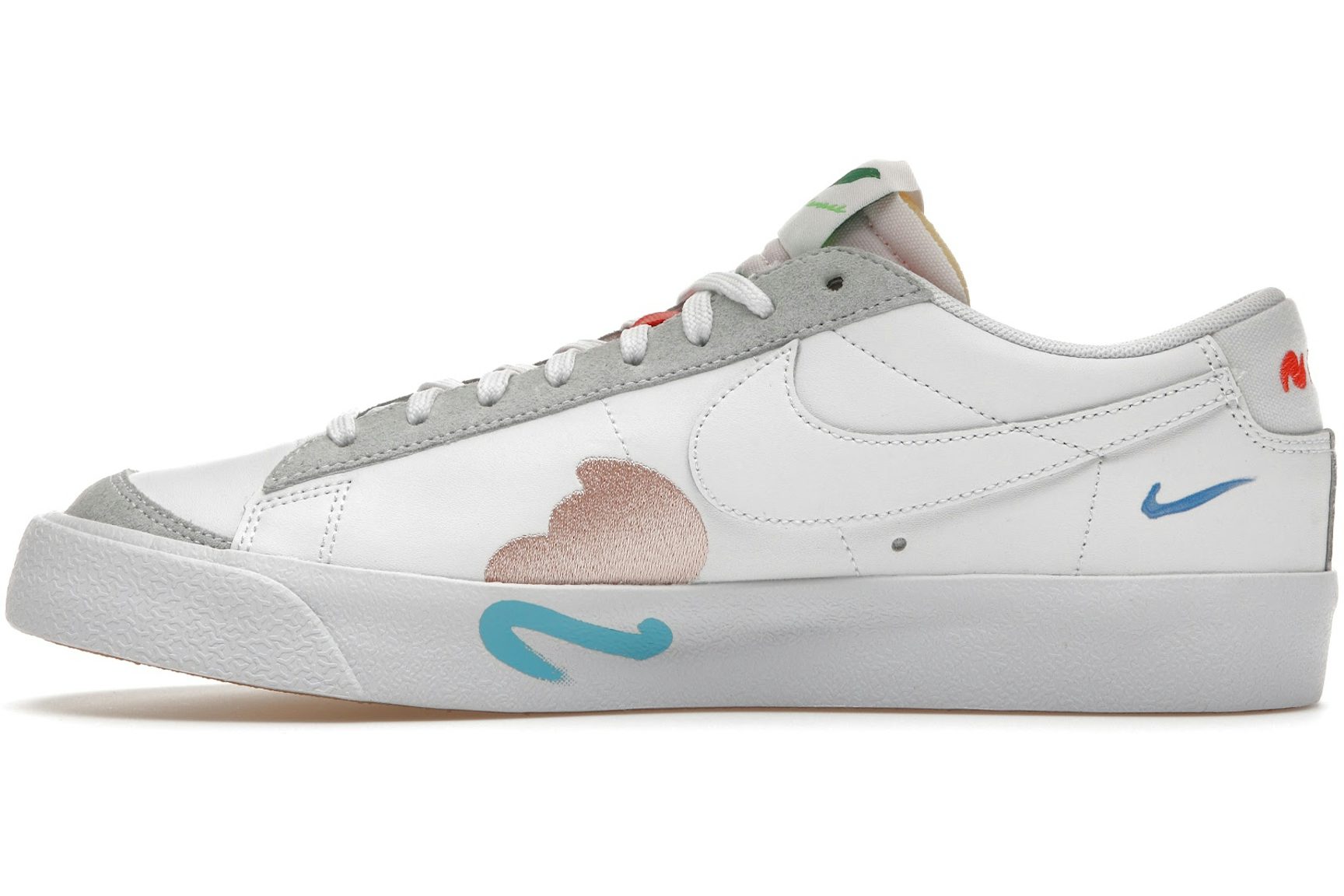 Nike Blazer Low 77 Flyleather Mayumi Yamase White-3