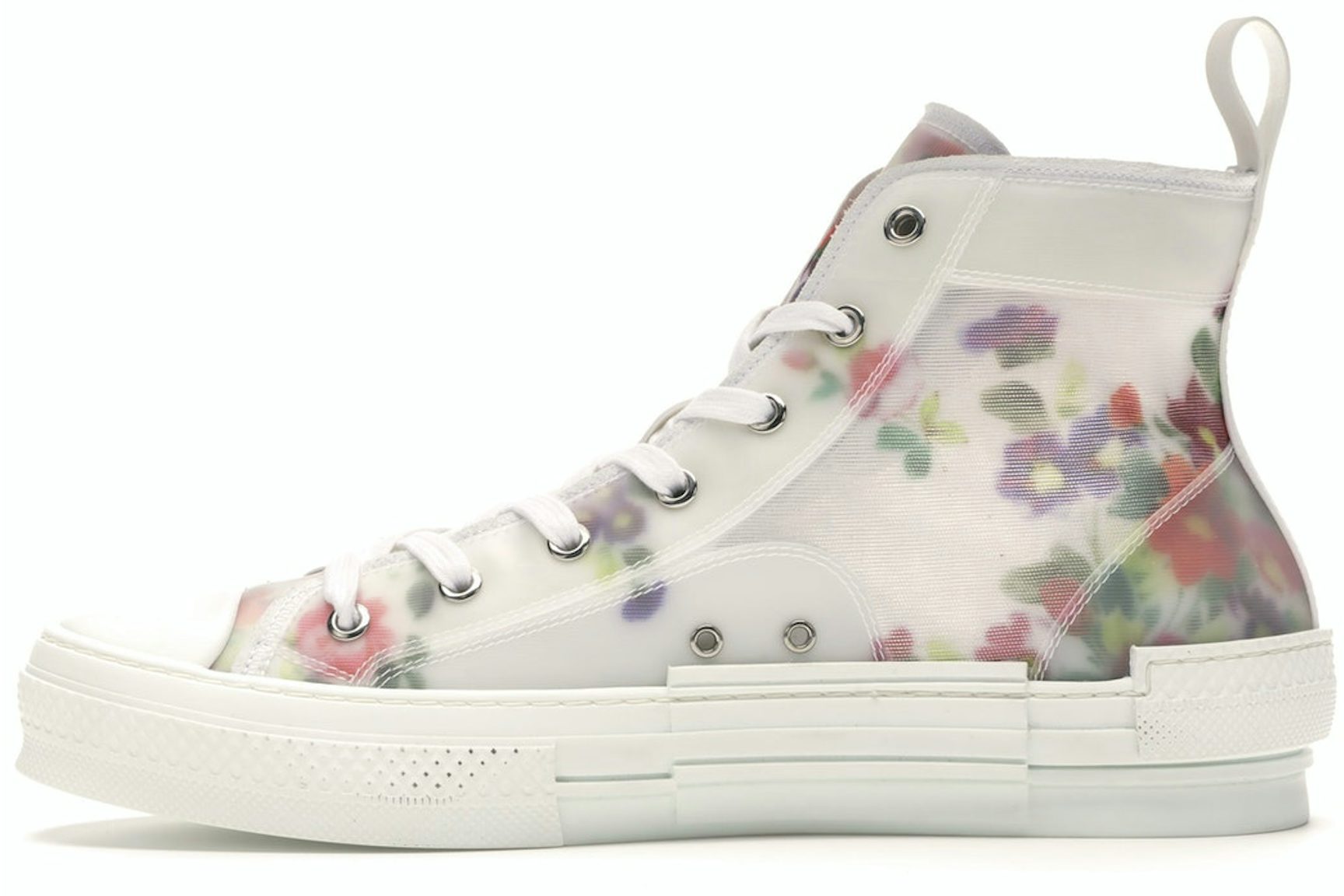 Dior B23 High Top Flowers Oblique