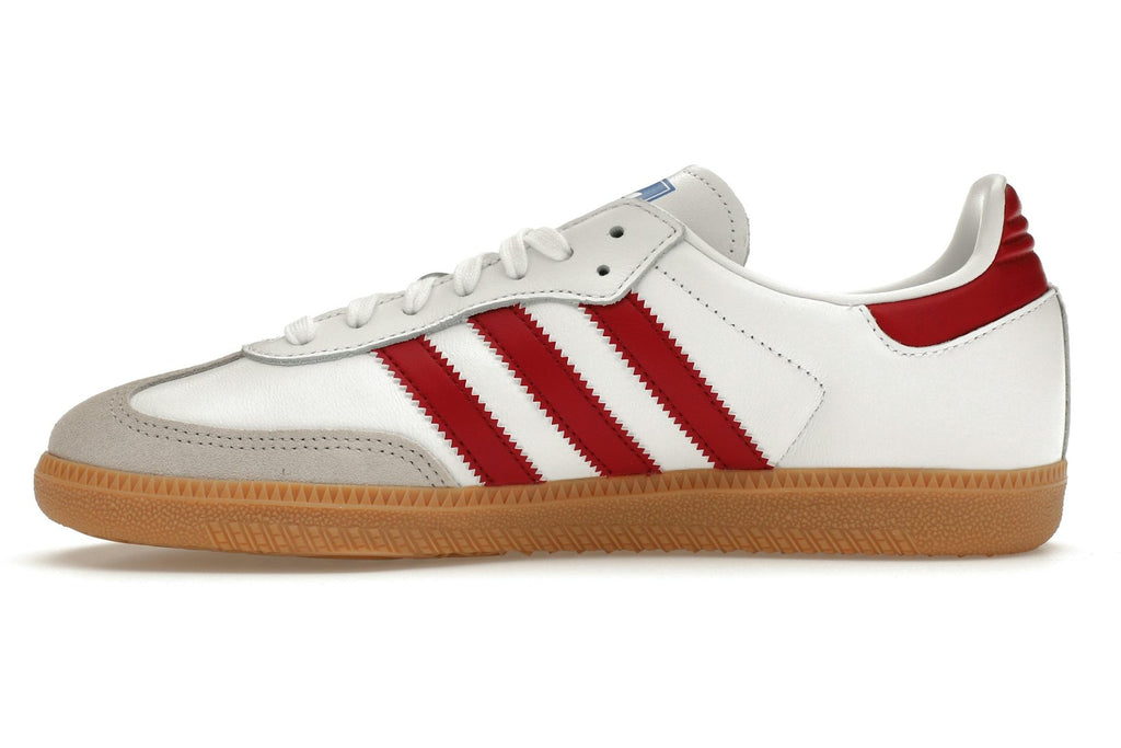 adidas Samba OG White Burgundy Gum-3