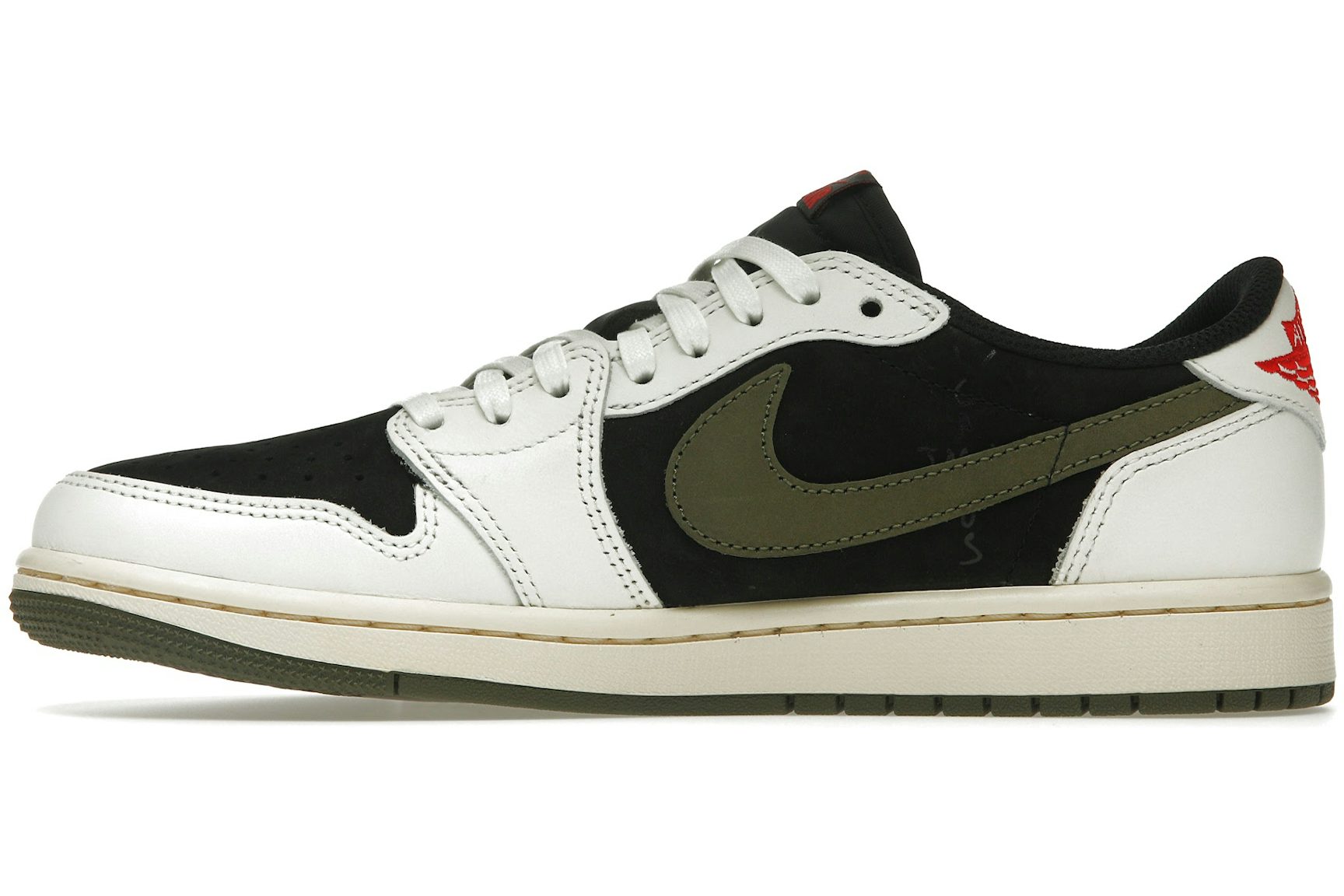 Jordan 1 Retro Low OG SP Travis Scott Olive (Women's)-3