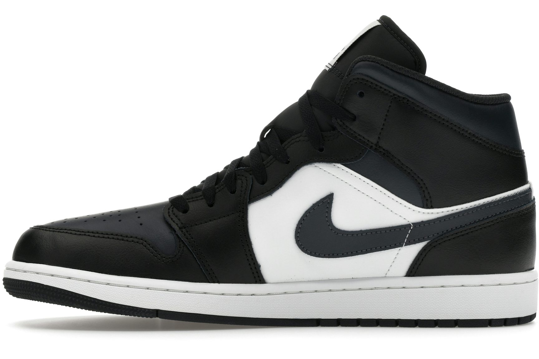 Jordan 1 Mid Off Noir Toe