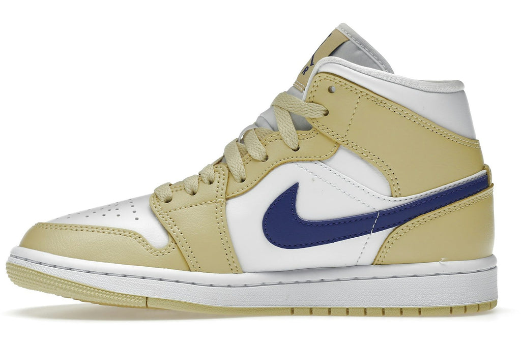 Jordan 1 Mid Lemon Wash Lapis (Women's)