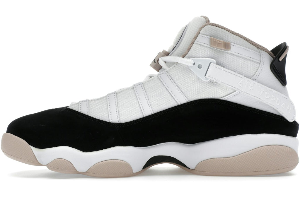 Jordan 6 Rings White Fossil Stone Black-3
