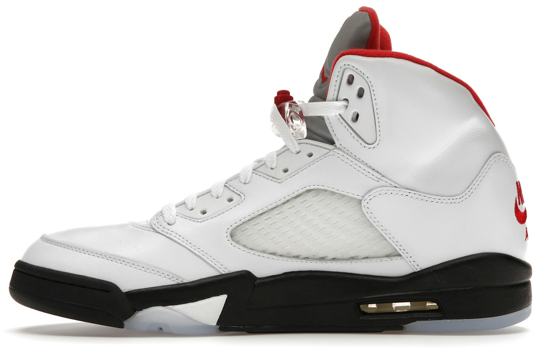 Jordan 5 Retro Fire Red Silver Tongue (2020)