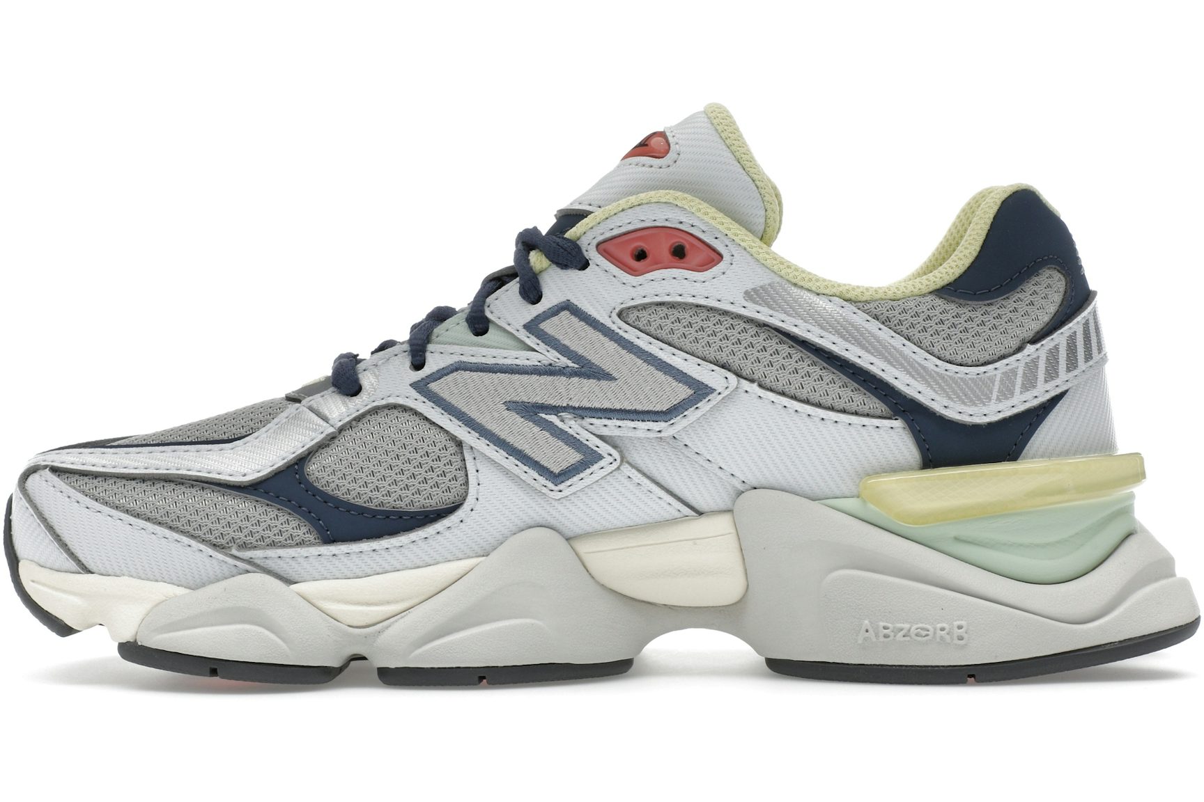 New Balance 9060 Grey Yellow Navy-3