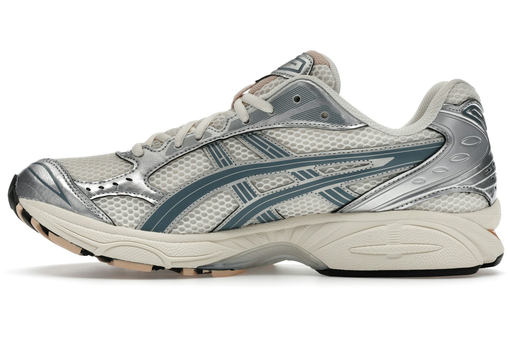 ASICS Gel-Kayano 14 Birch Pure Silver Teal Gold-3