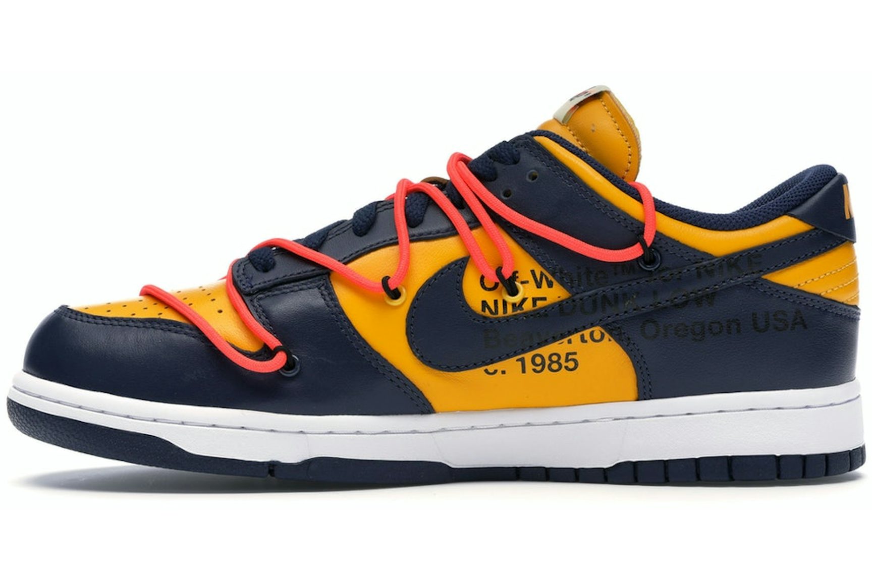 Nike Dunk Low Off-White University Gold