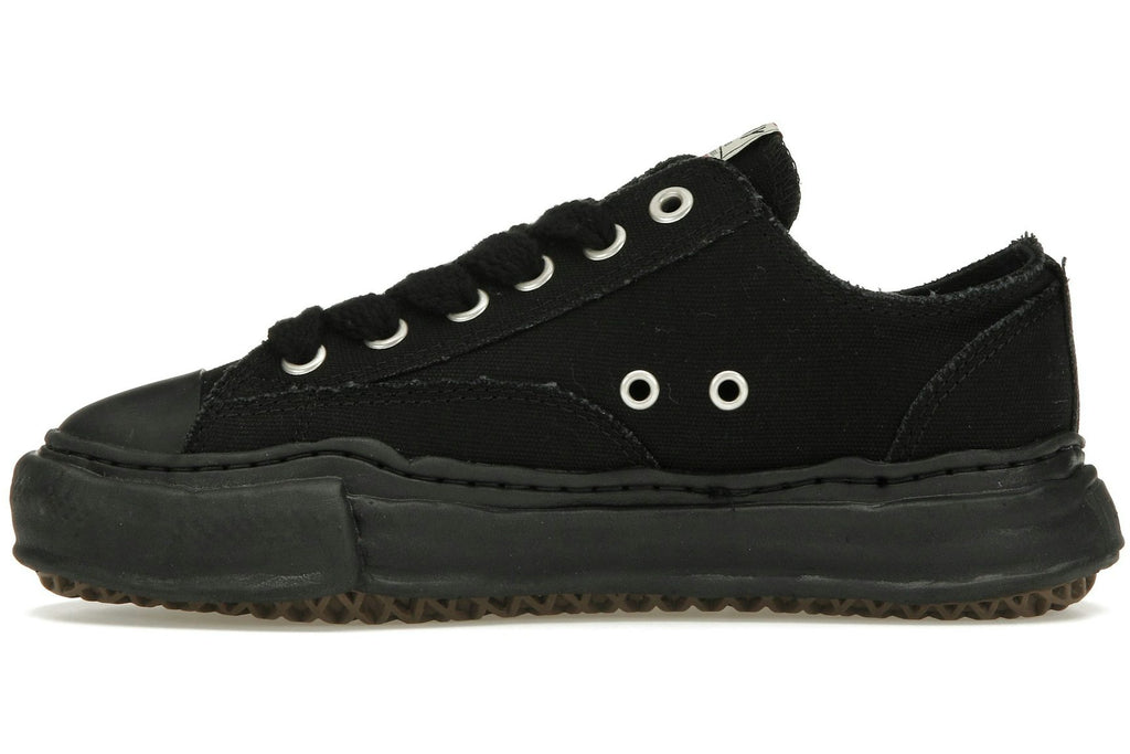Maison Mihara Yasuhiro Peterson OG Sole Canvas Low Black Black-3