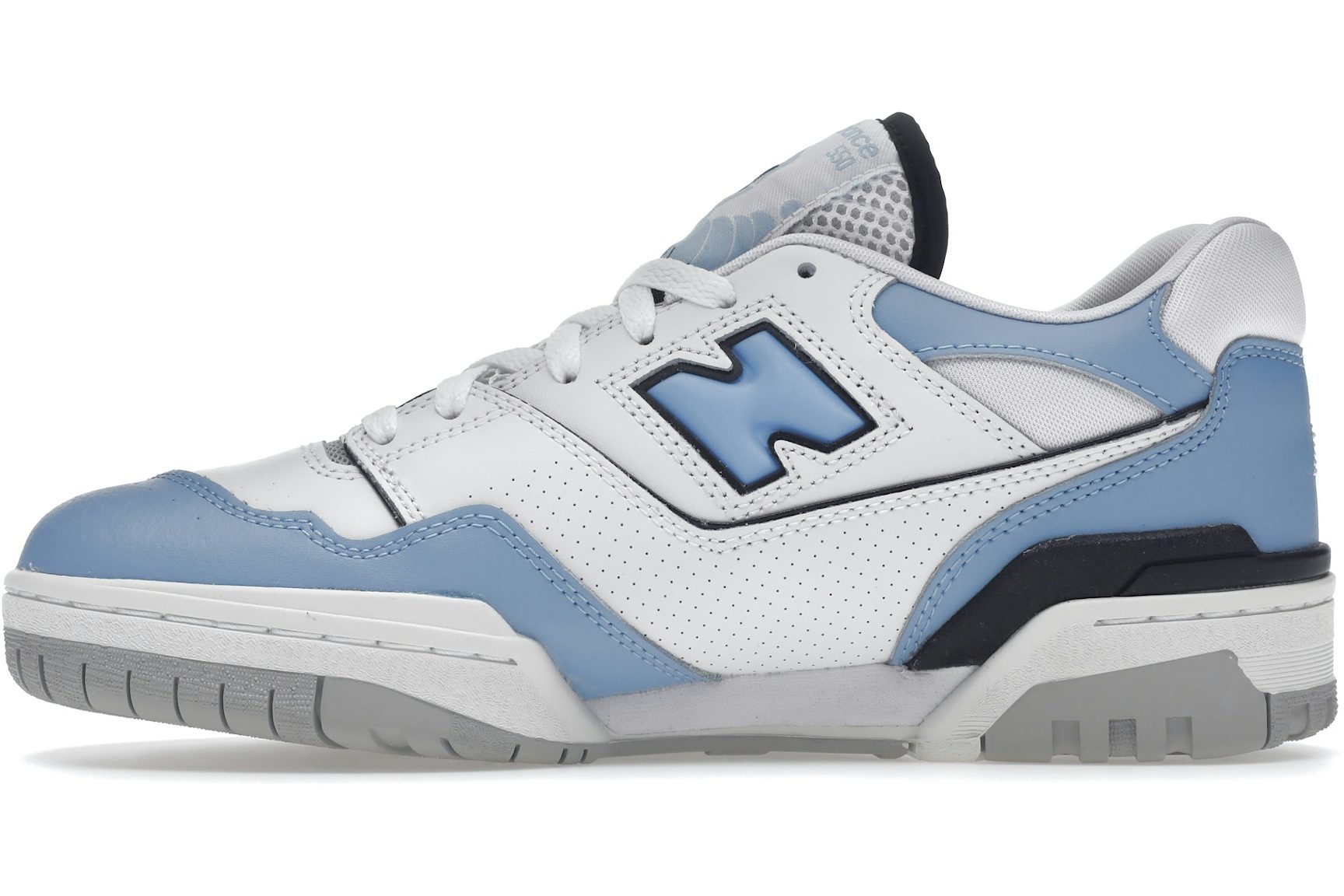 New Balance 550 White Carolina Blue-3