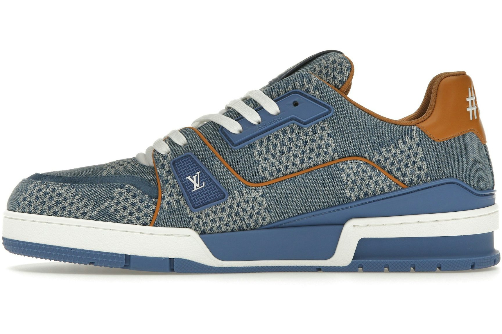 Louis Vuitton LV Trainer Blue Damier 3D Denim