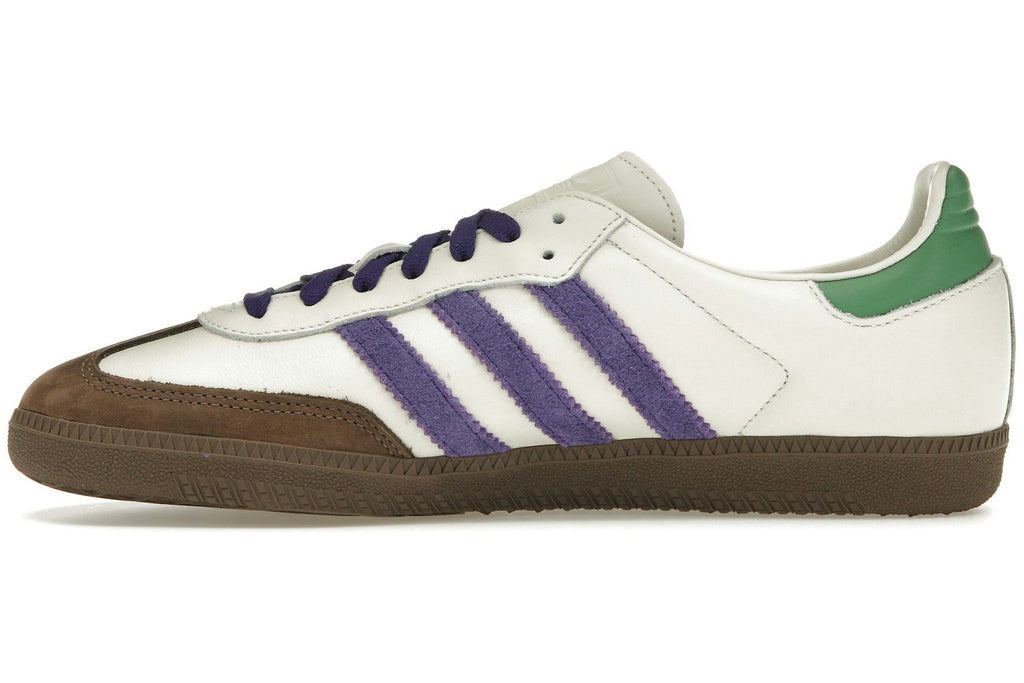 adidas Samba OG Off White Core Purple Green Brown (Women's)-3