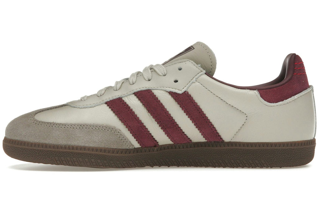 adidas Samba OG Putty Grey Maroon-3