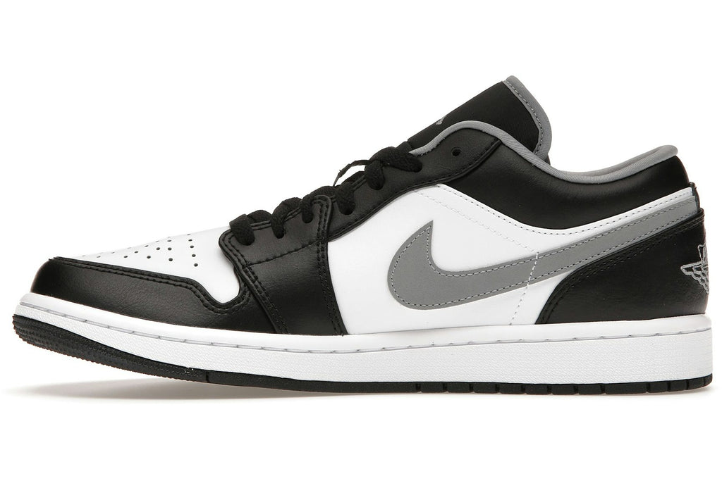 Jordan 1 Low Black White Grey-3