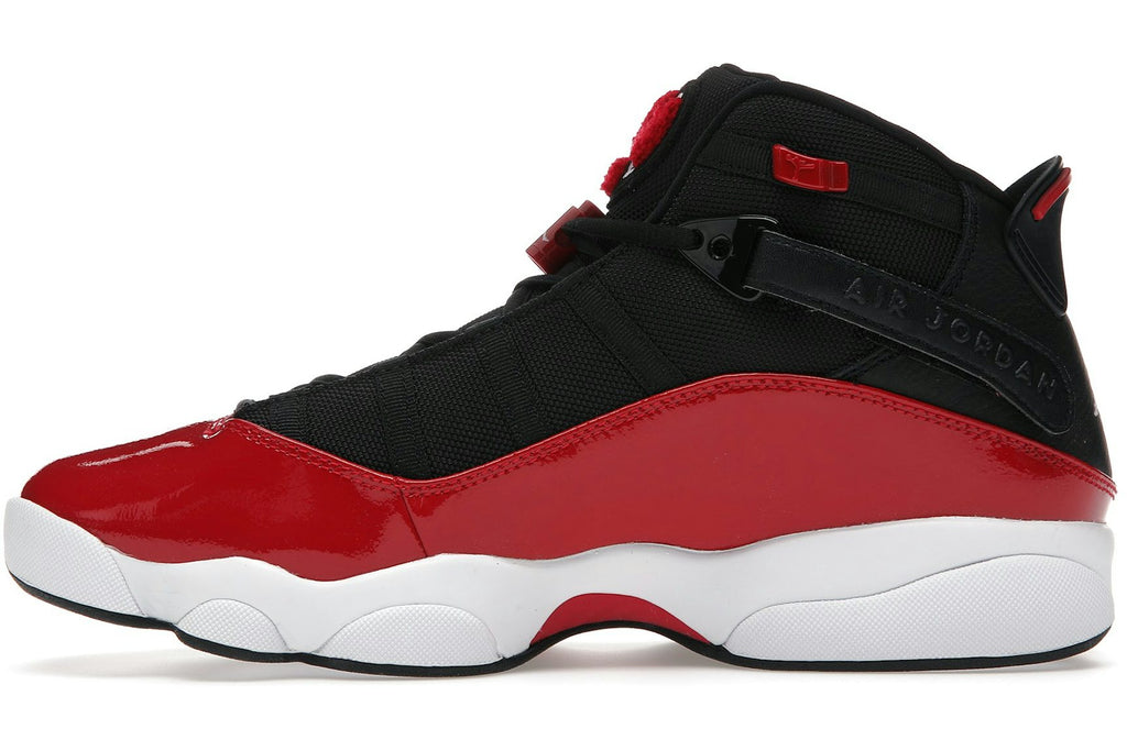Jordan 6 Rings Black Gym Red White-3