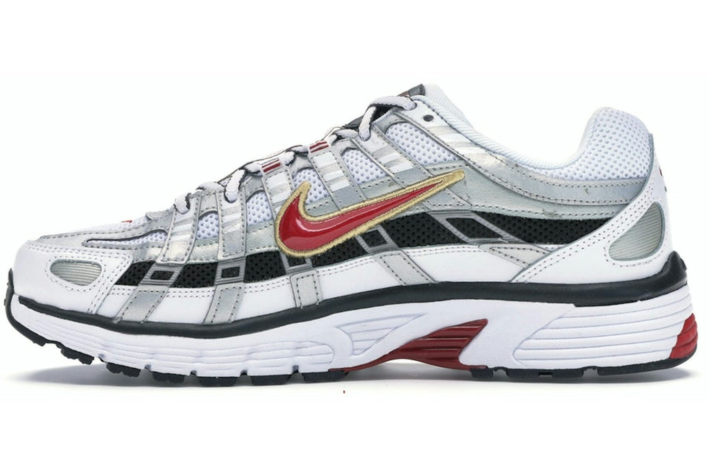 Nike P-6000 White Gold Red (Women's)