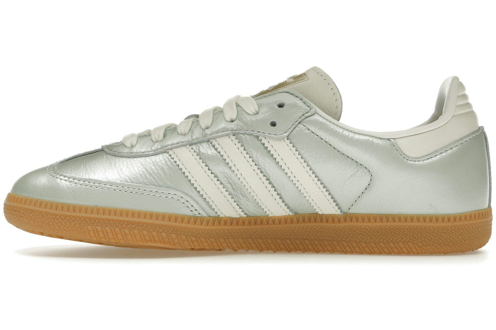 adidas Samba OG Linen Green Metallic (Women's)-3