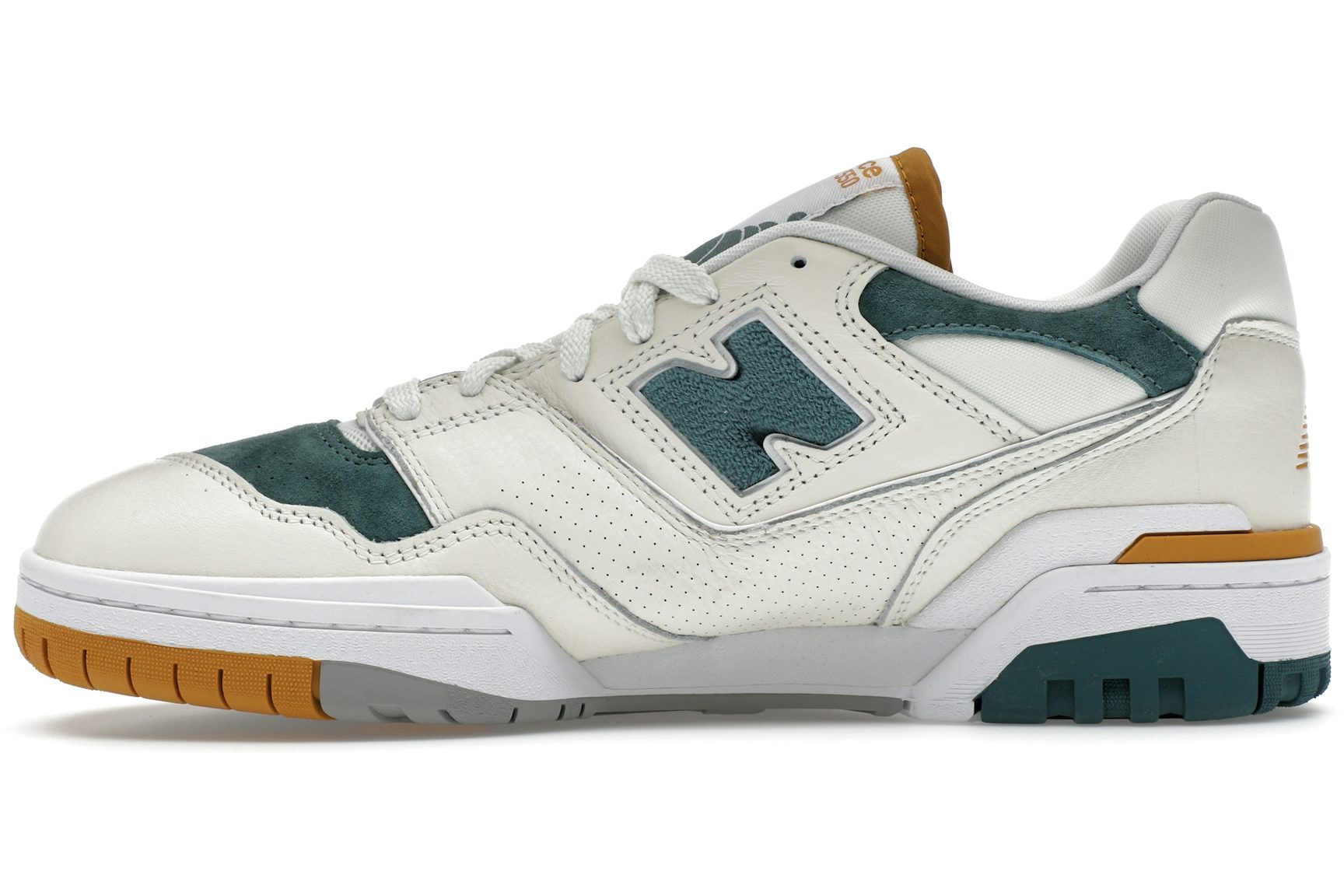 New Balance 550 Green Mustard-3
