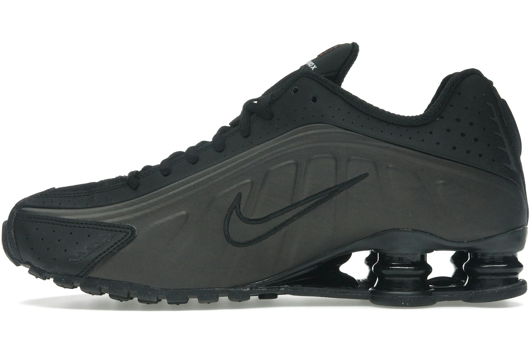 Nike Shox R4 Black Bright Crimson-3