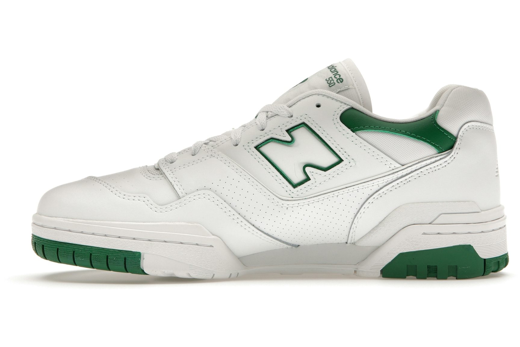 New Balance 550 White Classic Green-3