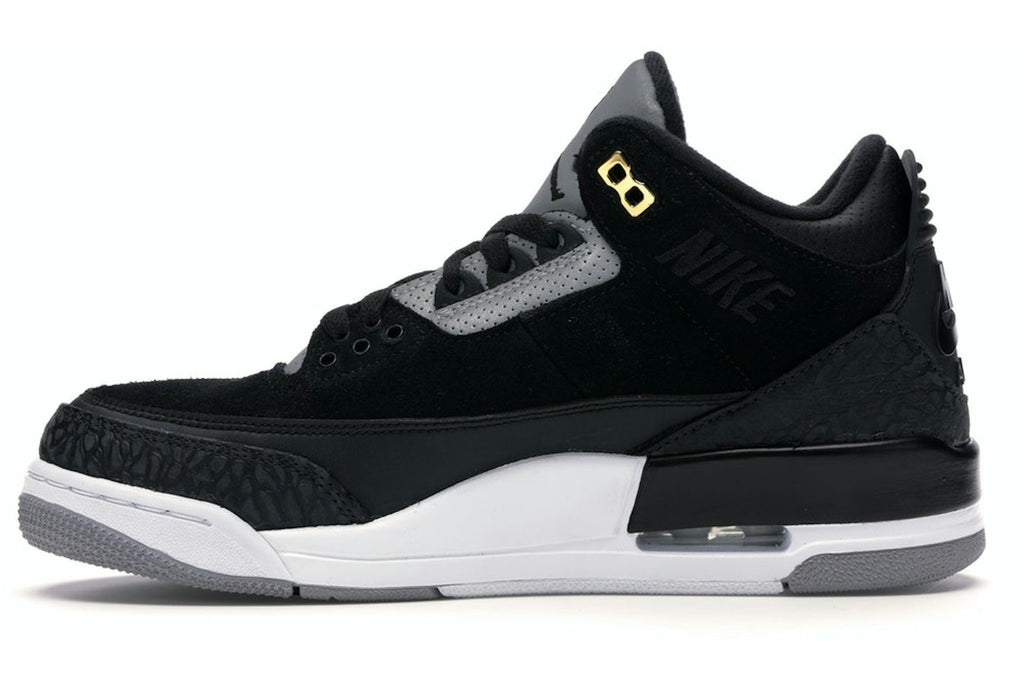 Jordan 3 Retro Tinker Black Cement Gold-3
