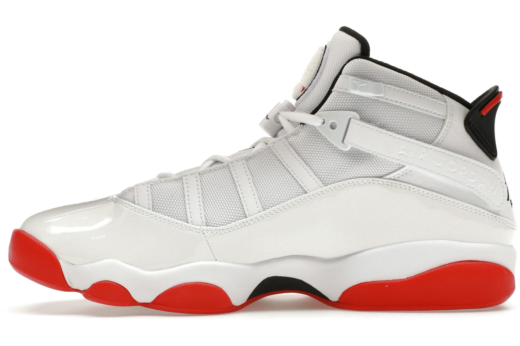 Jordan 6 Rings White University Red Black-3