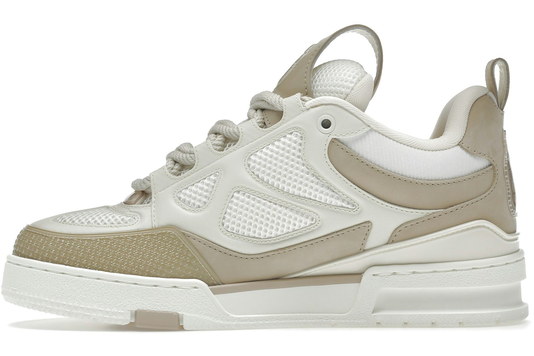 Louis Vuitton LV Skate Sneaker Beige White