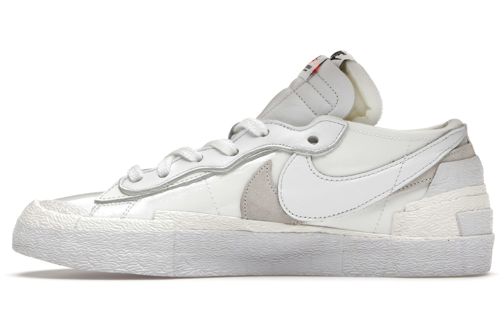 Nike Blazer Low sacai White Patent Leather