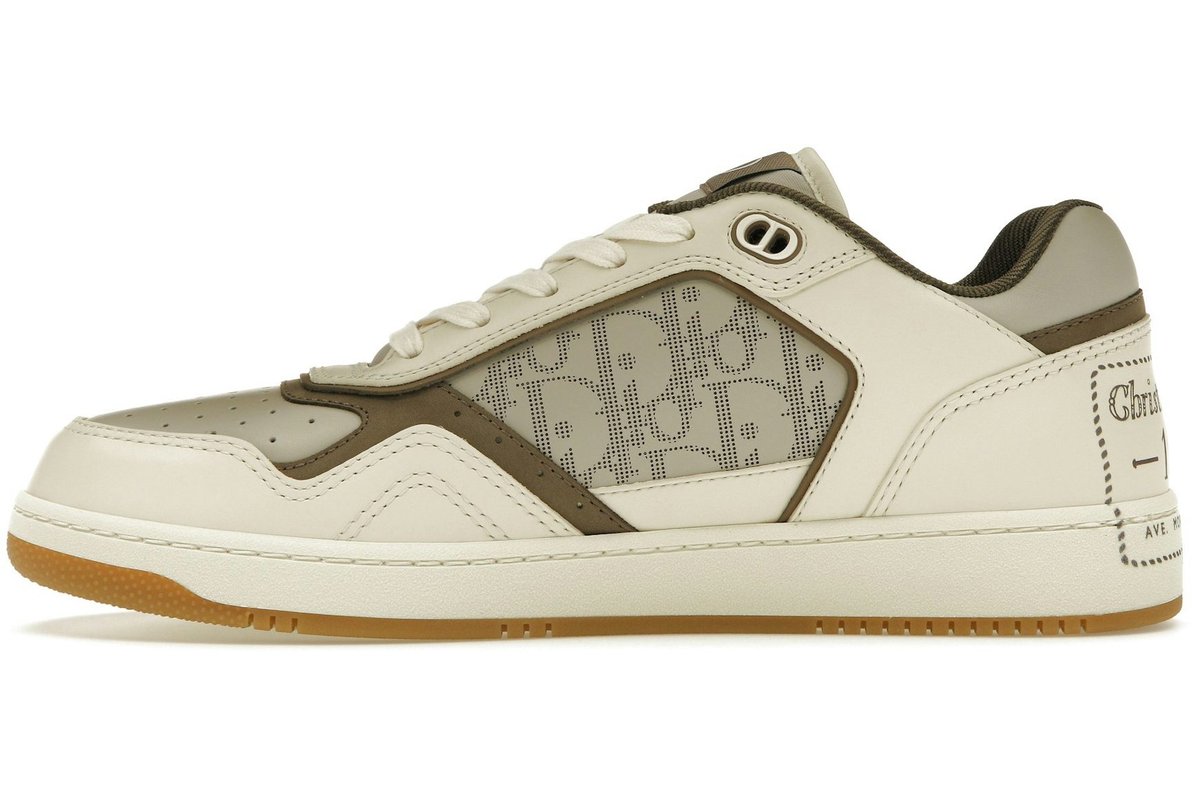 Dior B27 Low by Birkenstock Cream Greige Greige Dior Oblique-3