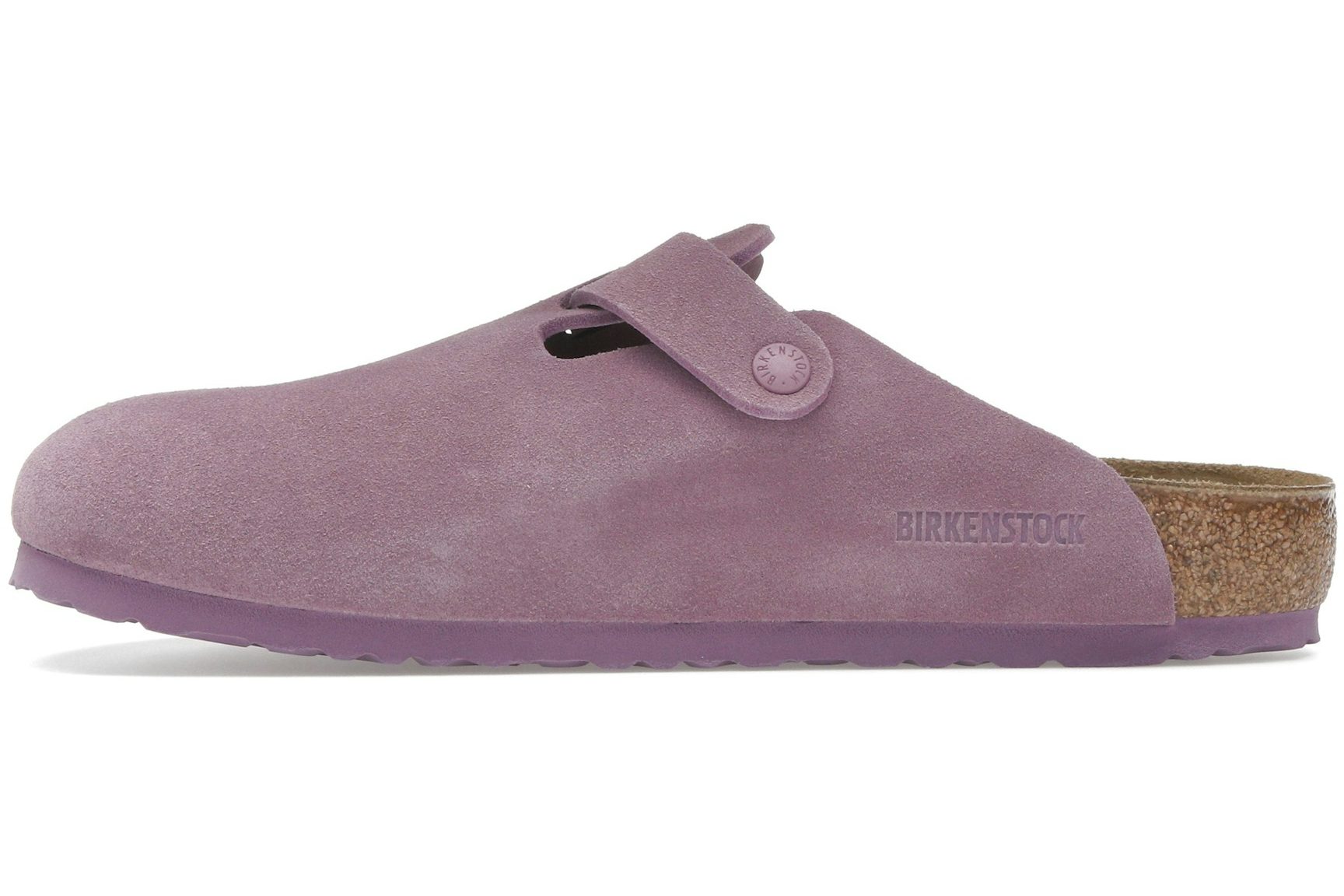 Birkenstock Boston Suede Leather Mauve-3