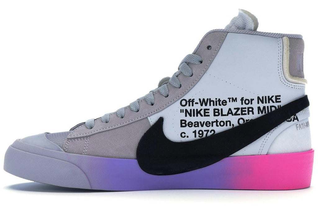 Nike Blazer Mid Off-White Wolf Grey Serena Queen
