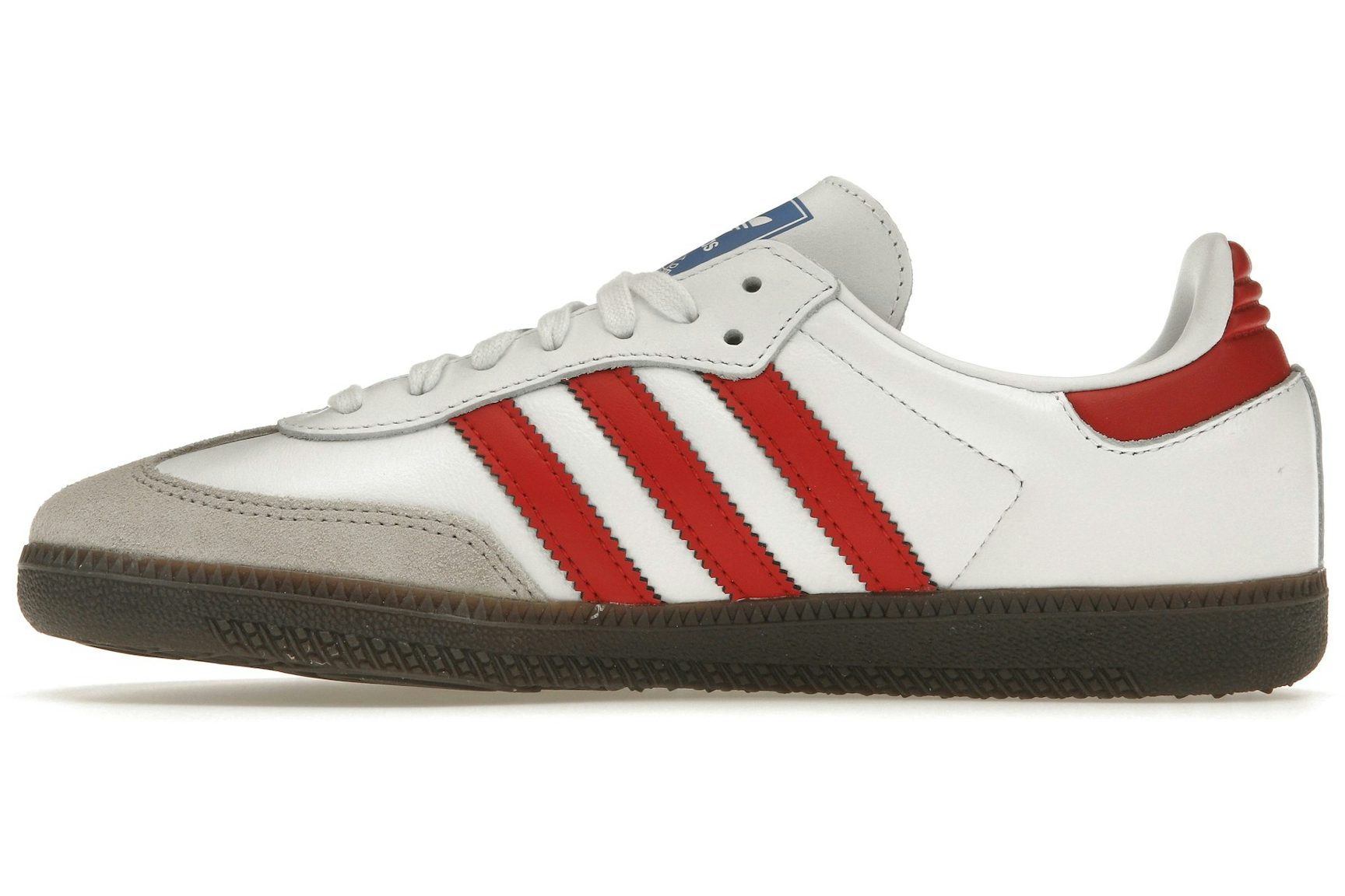 adidas Samba OG White Better Scarlet-3