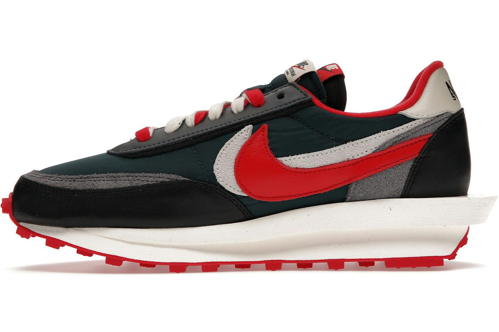 Nike LD Waffle sacai Undercover Midnight Spruce University Red-3