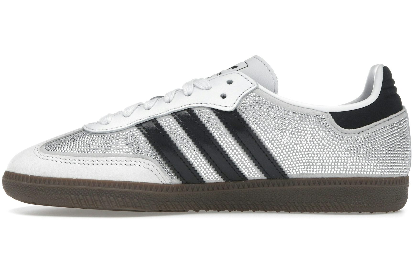 adidas Samba OG Rhinestone Crystal White Silver (Women's)-3