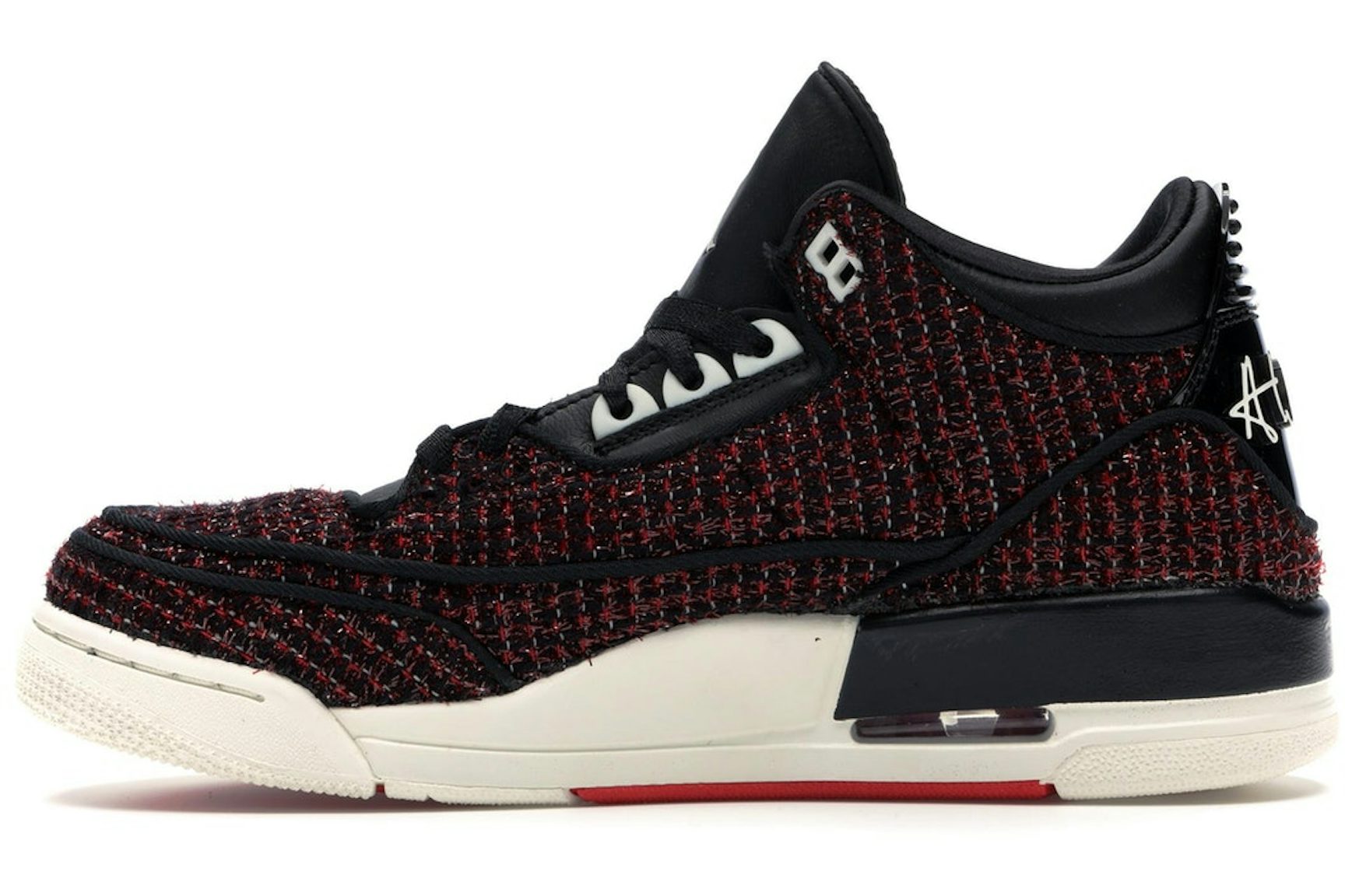 Jordan 3 Retro AWOK Vogue University Red (Women's)-3