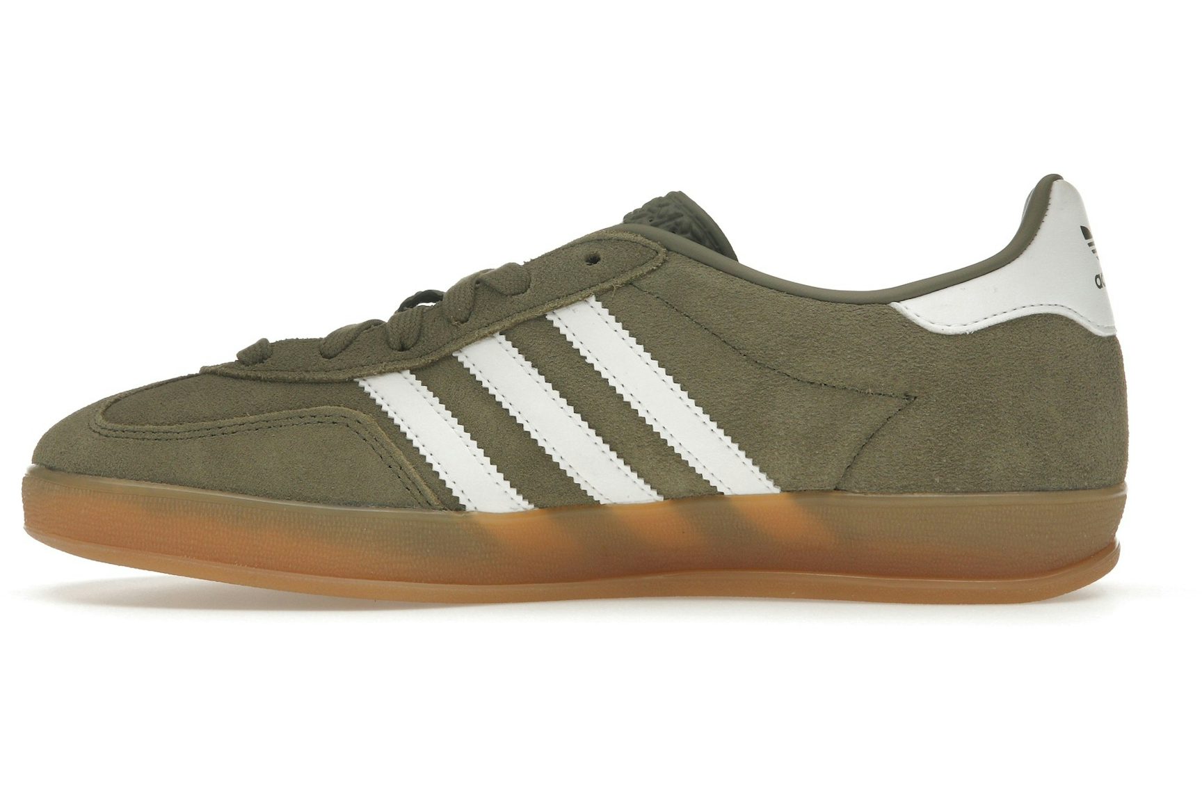 adidas Gazelle Indoor Olive Strata Cloud White Gum