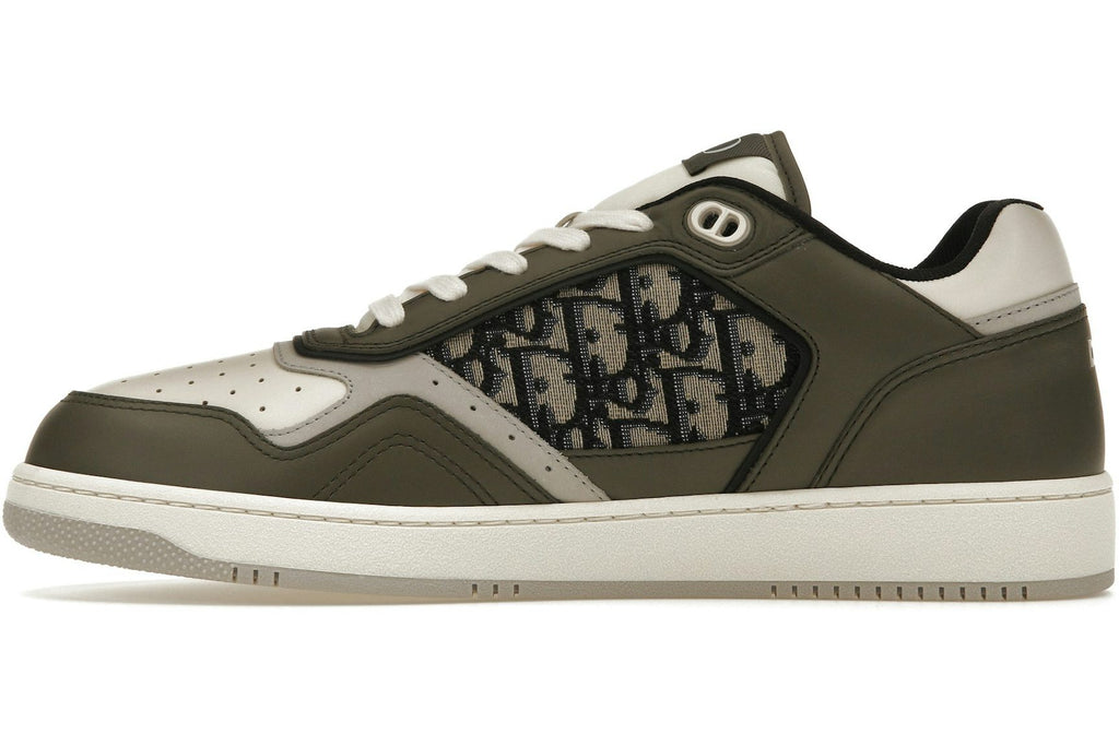 Dior B27 Low Olive Cream Beige Black Dior Oblique Jacquard