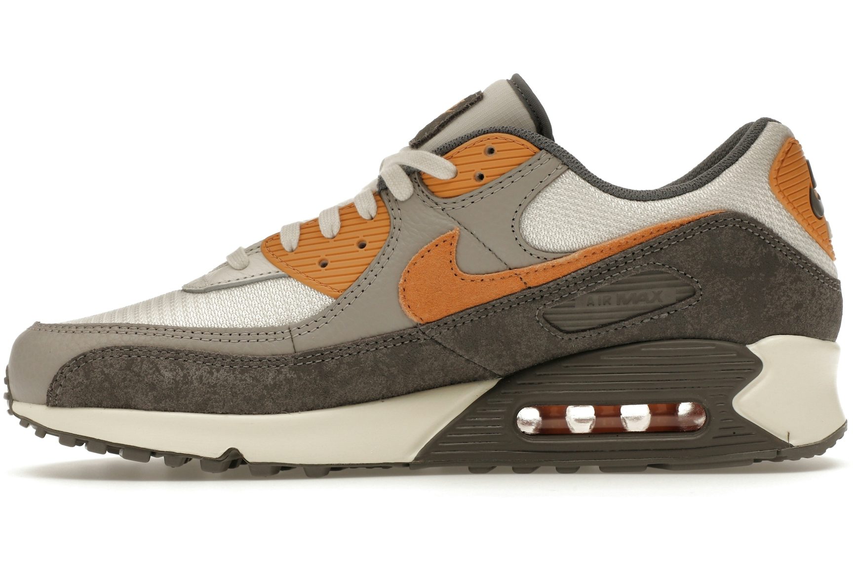 Nike Air Max 90 Premium Flat Pewter College Grey Phantom Copper Moon