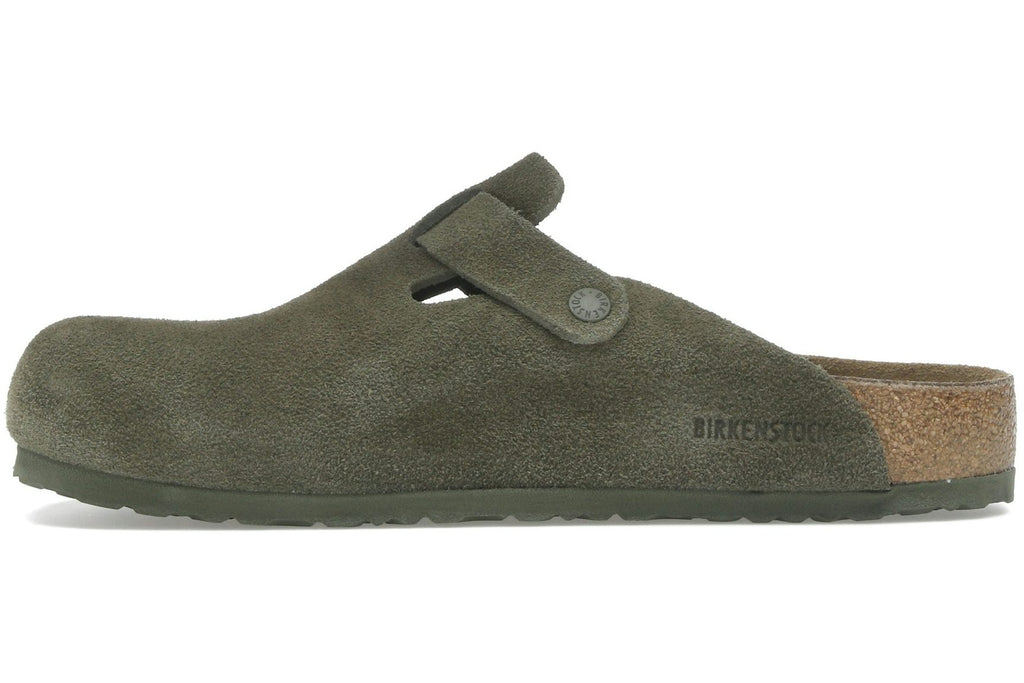 Birkenstock Boston Suede Thyme-3