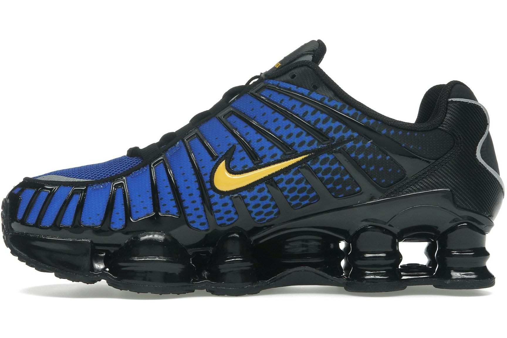 Nike Shox TL Black Lyon Blue Varsity Maize