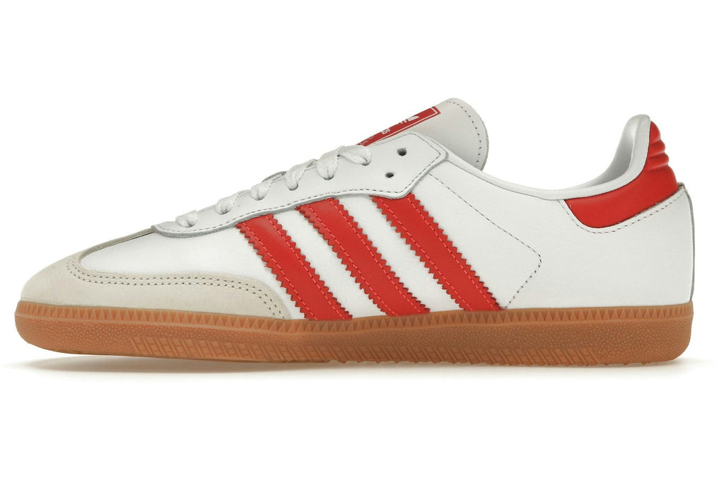 adidas Samba OG White Solar Red Gum (Women's)-3