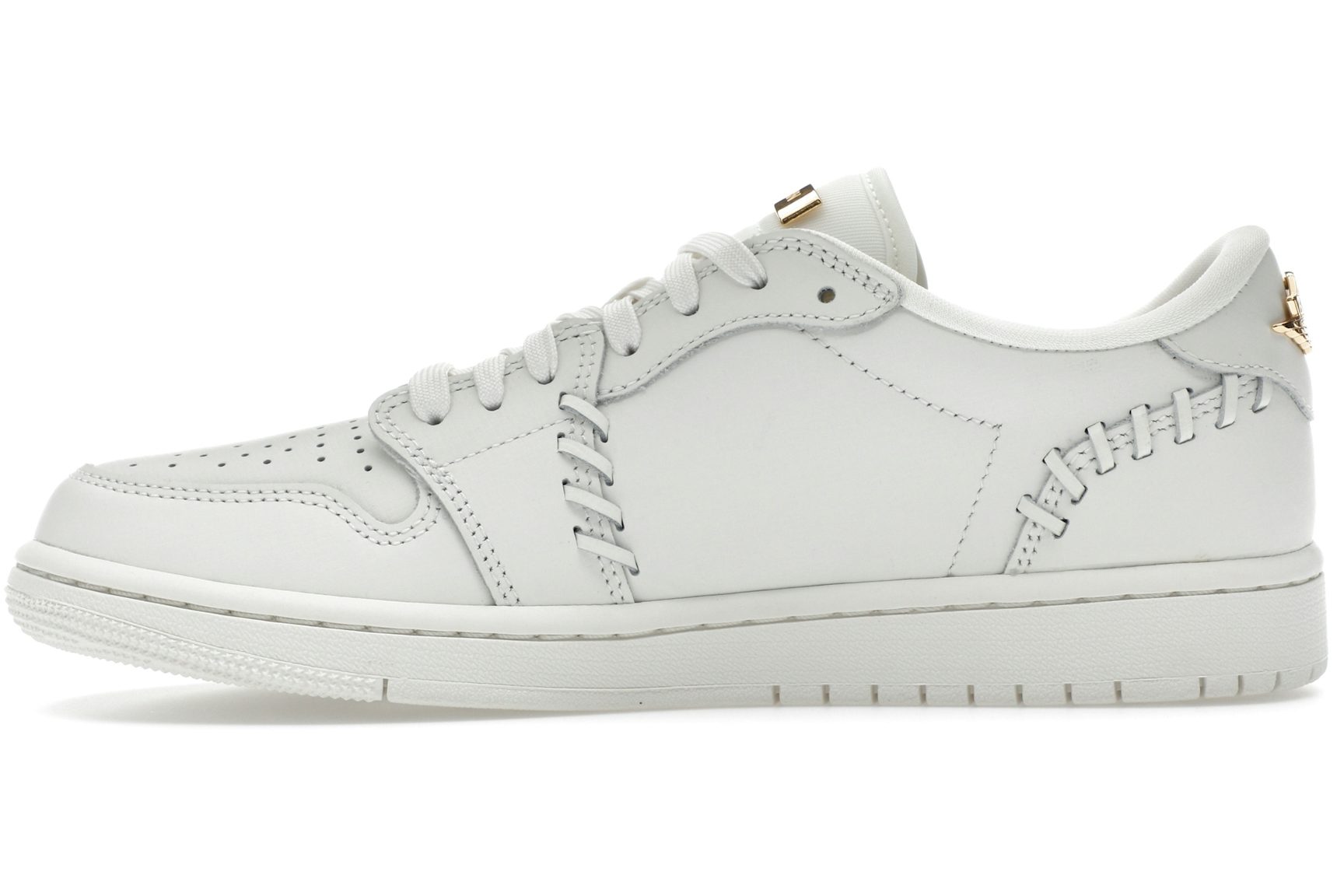 Jordan 1 Low Method of Make Sail Metallic Gold (Women's)-3