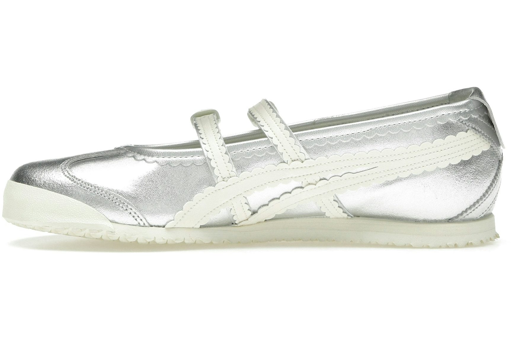 Onitsuka Tiger Mexico 66 TGRS Silver Cream (Women's)-3
