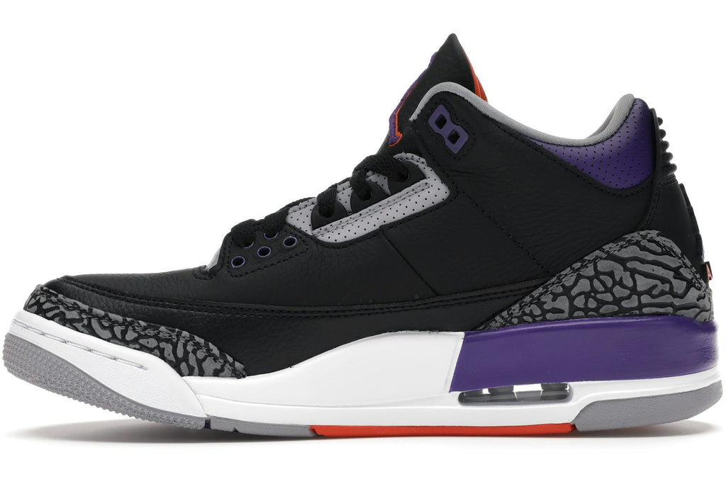 Jordan 3 Retro Black Court Purple-3