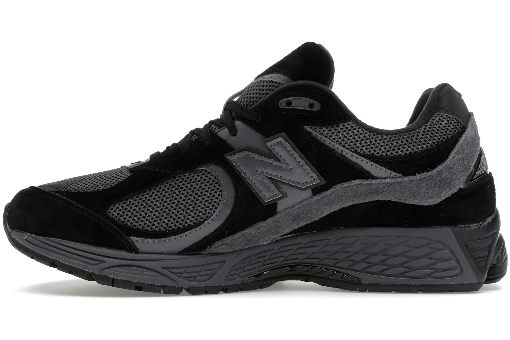 New Balance 2002R Black Dark Grey-3