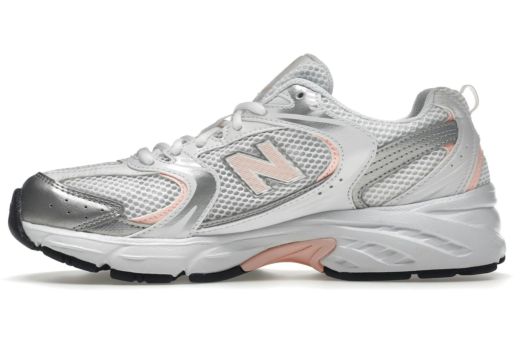 New Balance 530 White Silver Pink