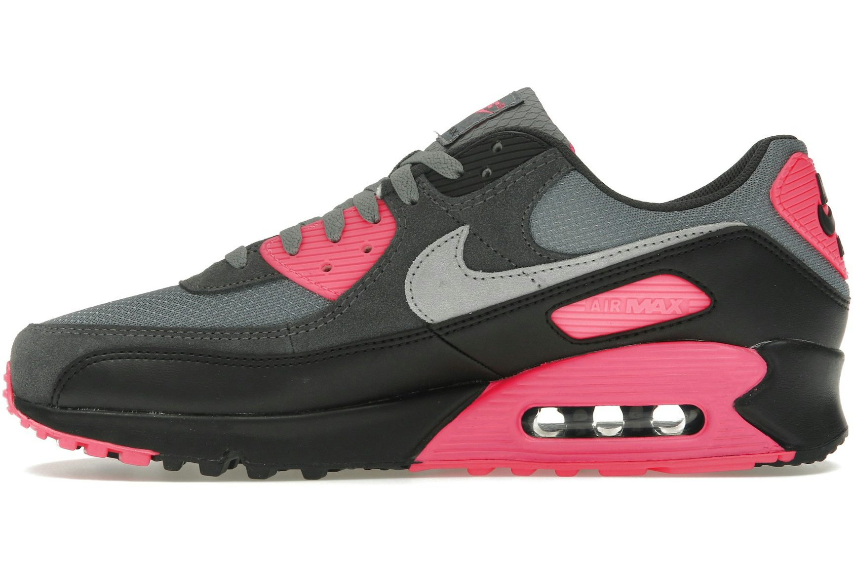 Nike Air Max 90 Wolf Grey Hyper Pink